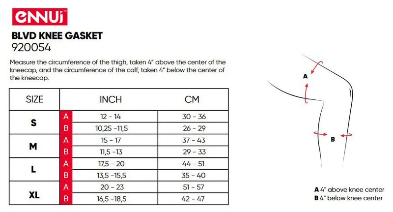 ENNUI BLVD Knee Gaskets – Bild 2