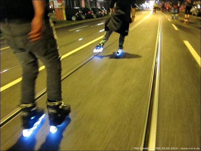 LUMINOUS LED Wheel 76mm/85A Blue 4-Pack – Bild 2