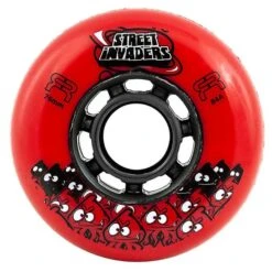 FR Street Invader Wheel 76mm/84A Red 4-Pack