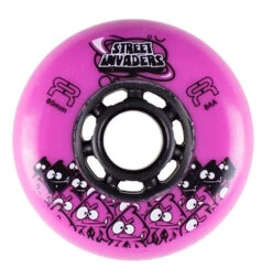 FR Street Invader Wheel 80mm/84A Pink 4-Pack