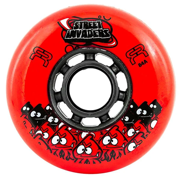 FR Street Invader Wheel 84mm/84A Red 4-Pack