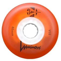LUMINOUS LED Wheel 76mm/85A Orange 4-Pack
