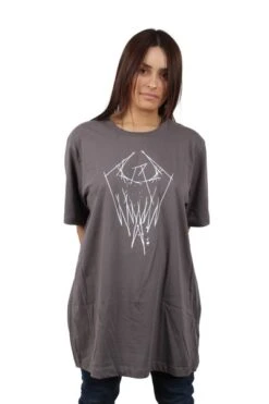 REIGN Bird Tat Tee Asphalt/white