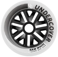 UNDERCOVER Raw Wheel White 125mm/85A 6-Pack