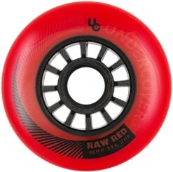 UNDERCOVER Raw Wheel Red 90mm/88A 4-Pack