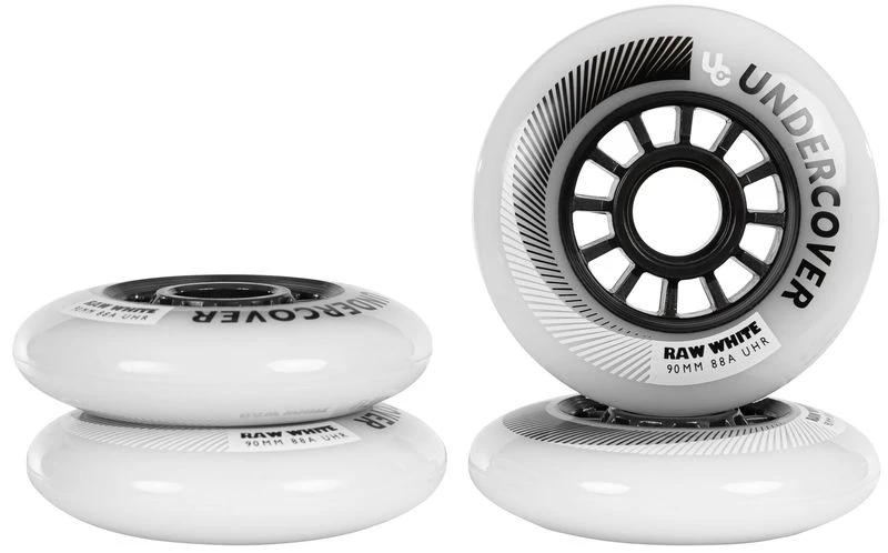 UNDERCOVER Raw Wheel White 90mm/88A 4-Pack – Bild 4
