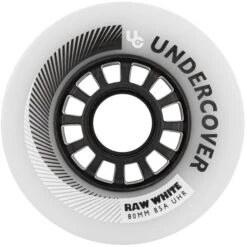 UNDERCOVER Raw Wheel White 80mm/85A 4-Pack