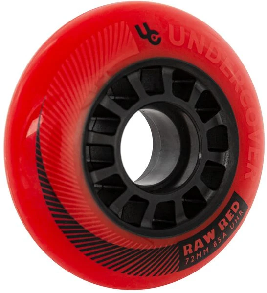 UNDERCOVER Raw Wheel Red 72mm/85A 4-Pack – Bild 2