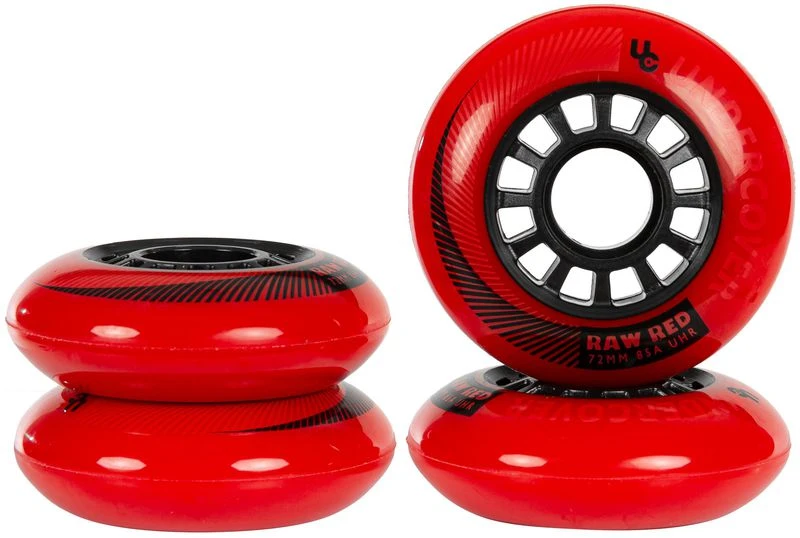UNDERCOVER Raw Wheel Red 72mm/85A 4-Pack – Bild 4