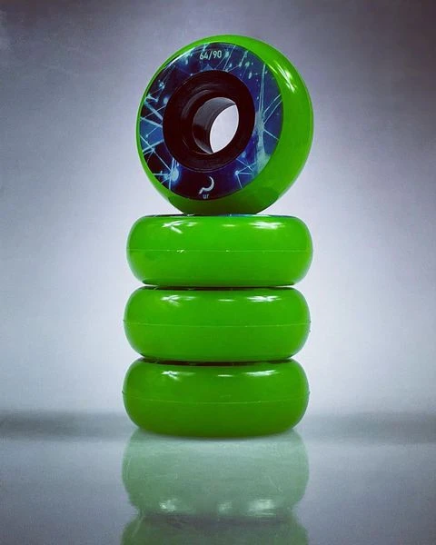 GROUNDCONTROL UR Constellation Wheel Green 64mm/90A 4-Pack – Bild 2