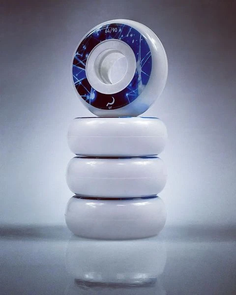 GROUNDCONTROL UR Constellation Wheel White 64mm/90A 4-Pack – Bild 2