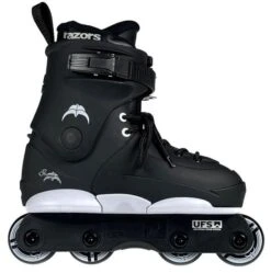 RAZORS Genesys Junior Black/white Flat