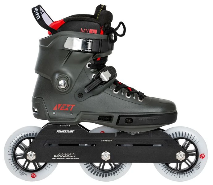 POWERSLIDE Next 110 Charcoal Inline Skates – Bild 2