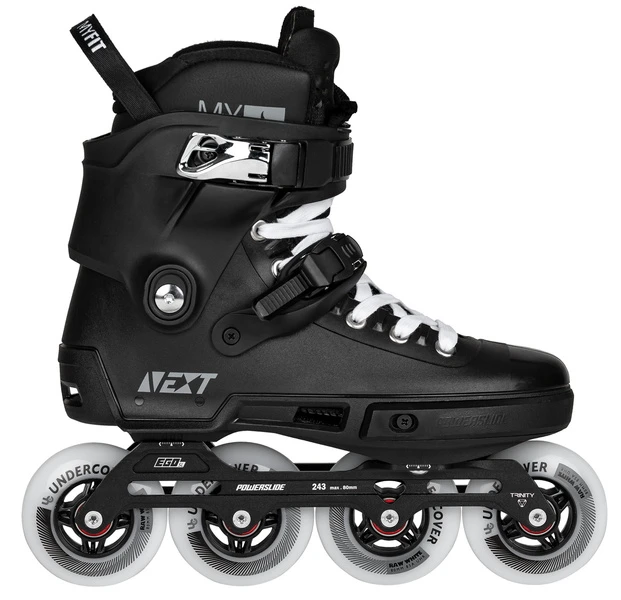 POWERSLIDE Next 80 Pro Black Inline Skates – Bild 2