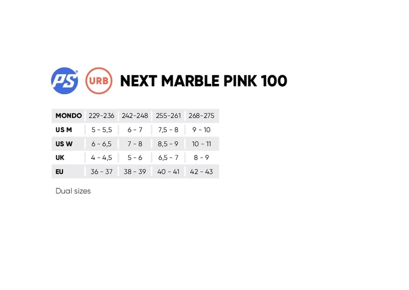 POWERSLIDE Next 100 Marble Pink Inline Skates â Bild 6