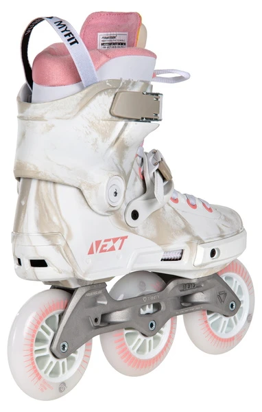 POWERSLIDE Next 100 Marble Pink Inline Skates â Bild 3