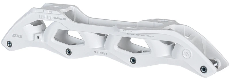 POWERSLIDE Trinity Elite Casted AL Frame 4x100 White