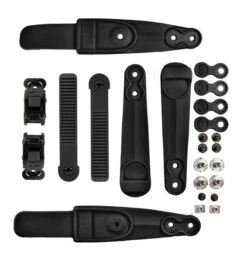 FR Double Strap Black