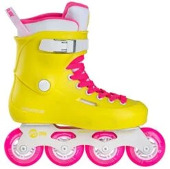 POWERSLIDE Zoom 80 Neon Yellow Inline Skates